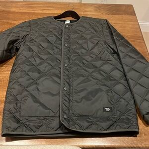 Vans Reversible Storm Water Resistant Mission Quilted Jacket Size Medium
